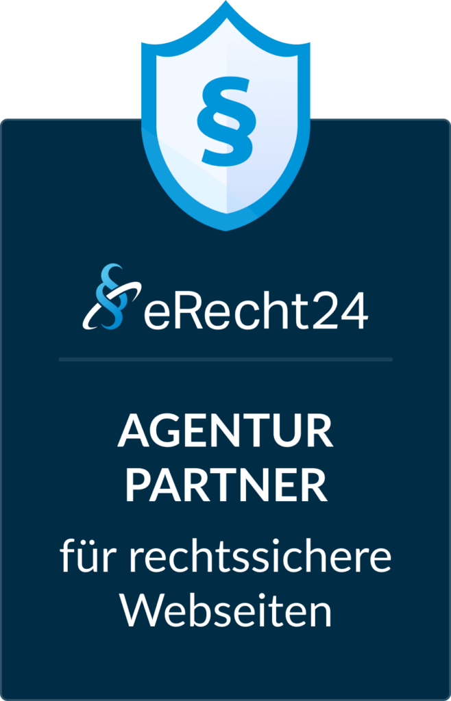 eRecht 24 Agenturpartner Siegel